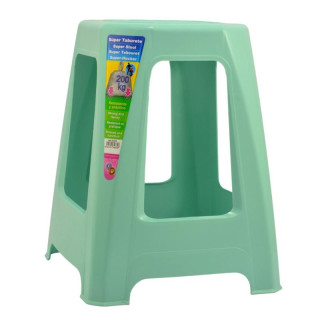 Taboret plastikowy 46x29x26cm zielony